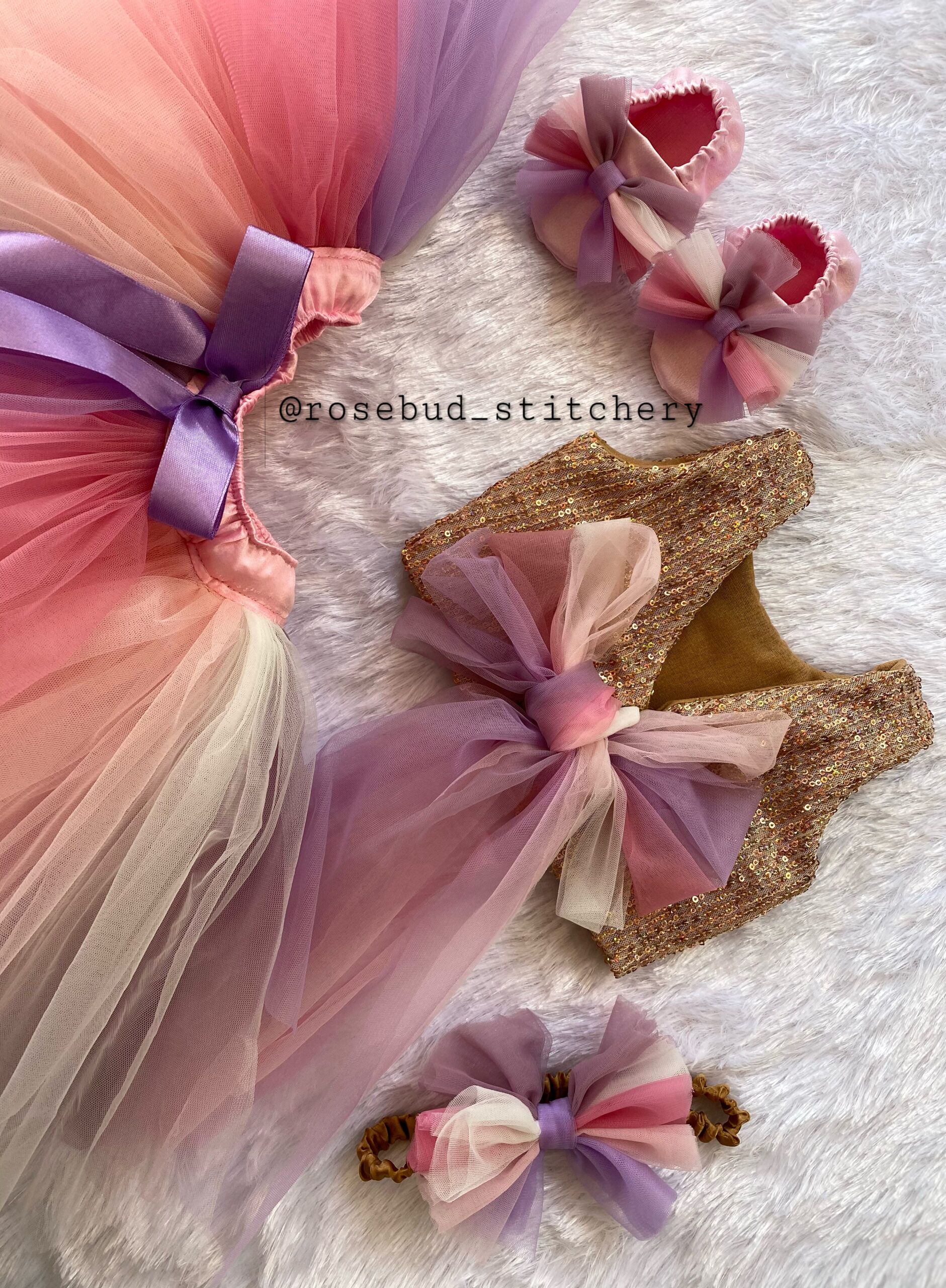 Multi coloured skirt and crop top - Image 6