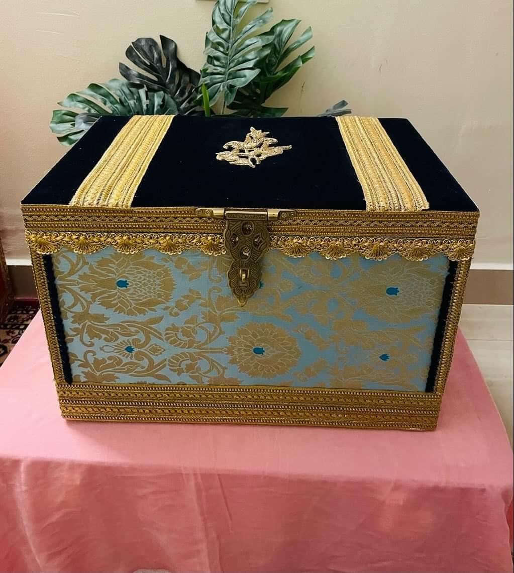 Golden Trousseau Trunk
