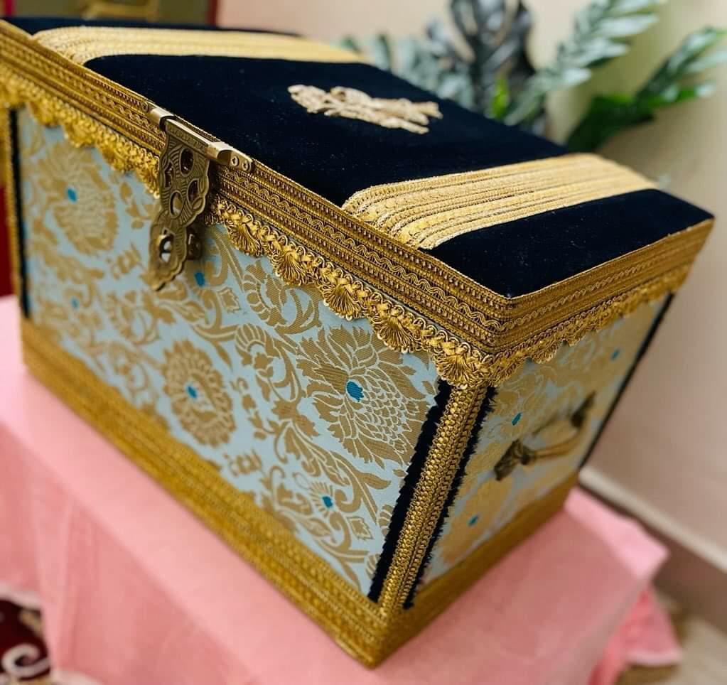 Golden Trousseau Trunk - Image 3