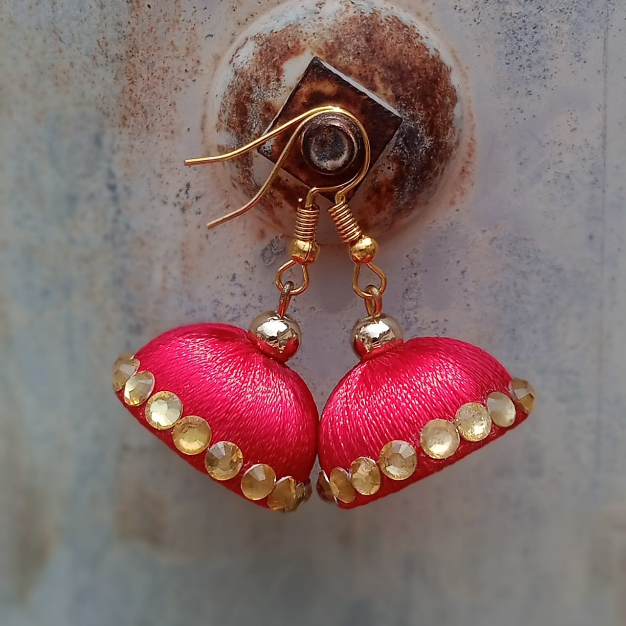 silk thread Jhumka (m) - Image 2