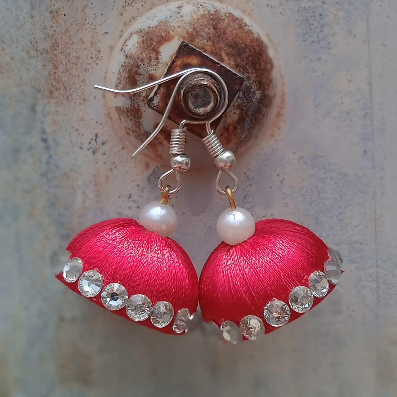silk thread Jhumka (m) - Image 3