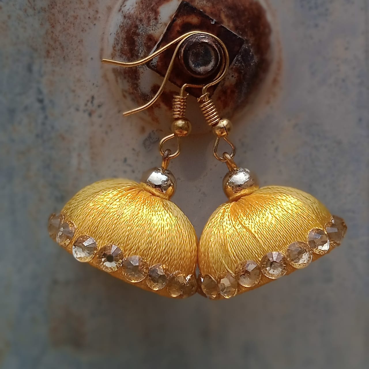 silk thread Jhumka (m) - Image 4