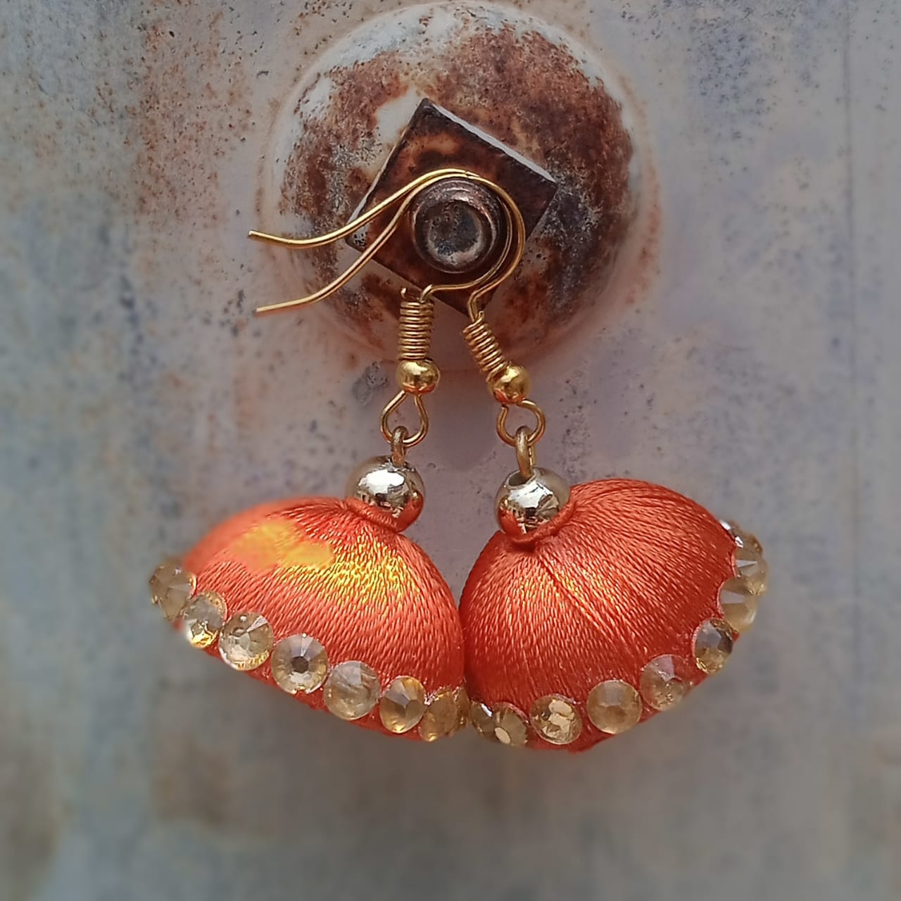 silk thread Jhumka (m) - Image 6