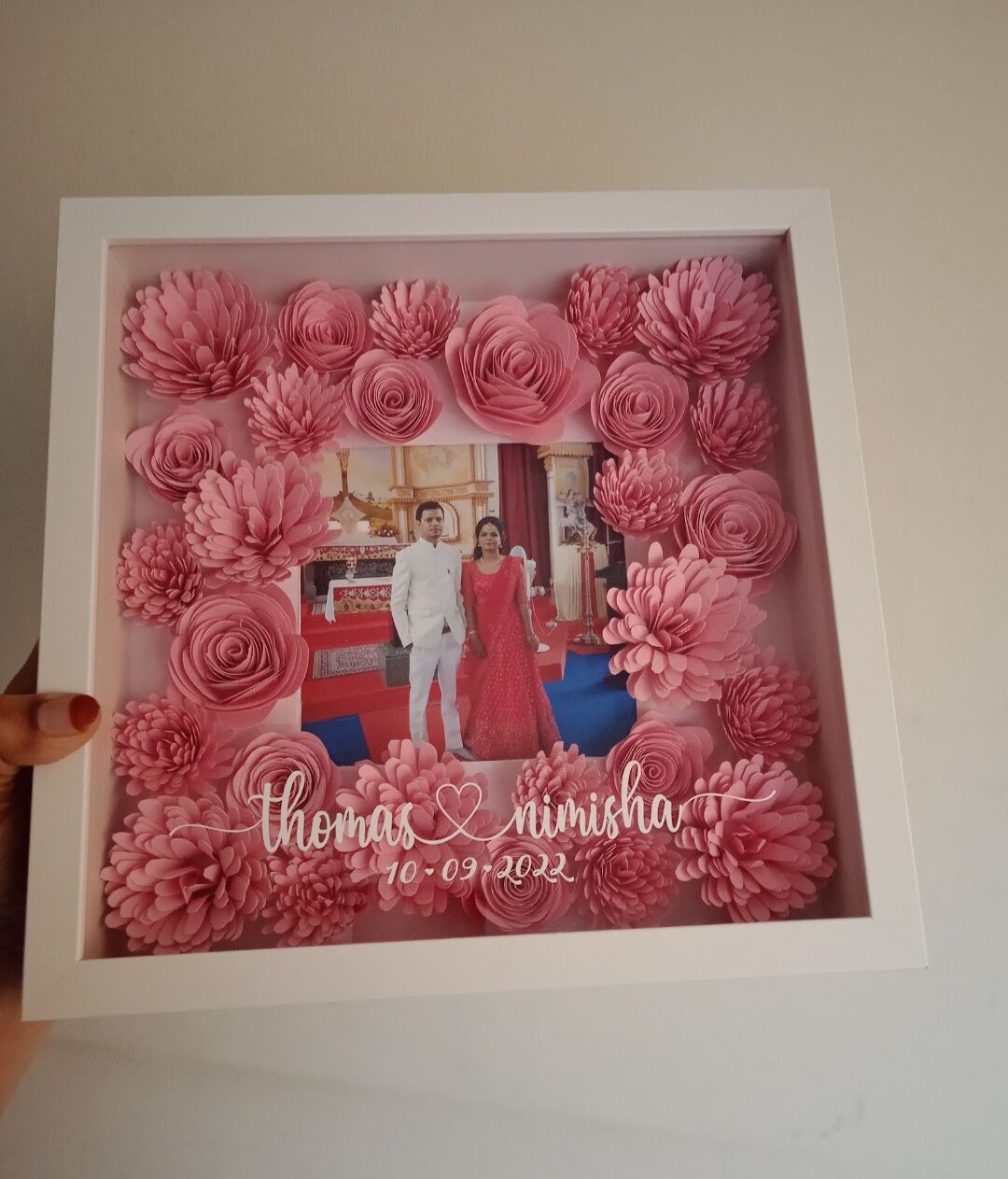 Customised Couple Photo Frame | Photo Frame | Wedding Gift | Gift for Couple - Image 2