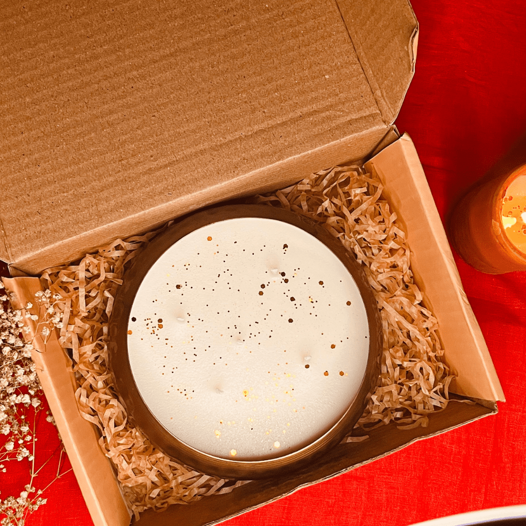 Brass Urli Soy Candle | Decorative & Scented Candle - Image 2