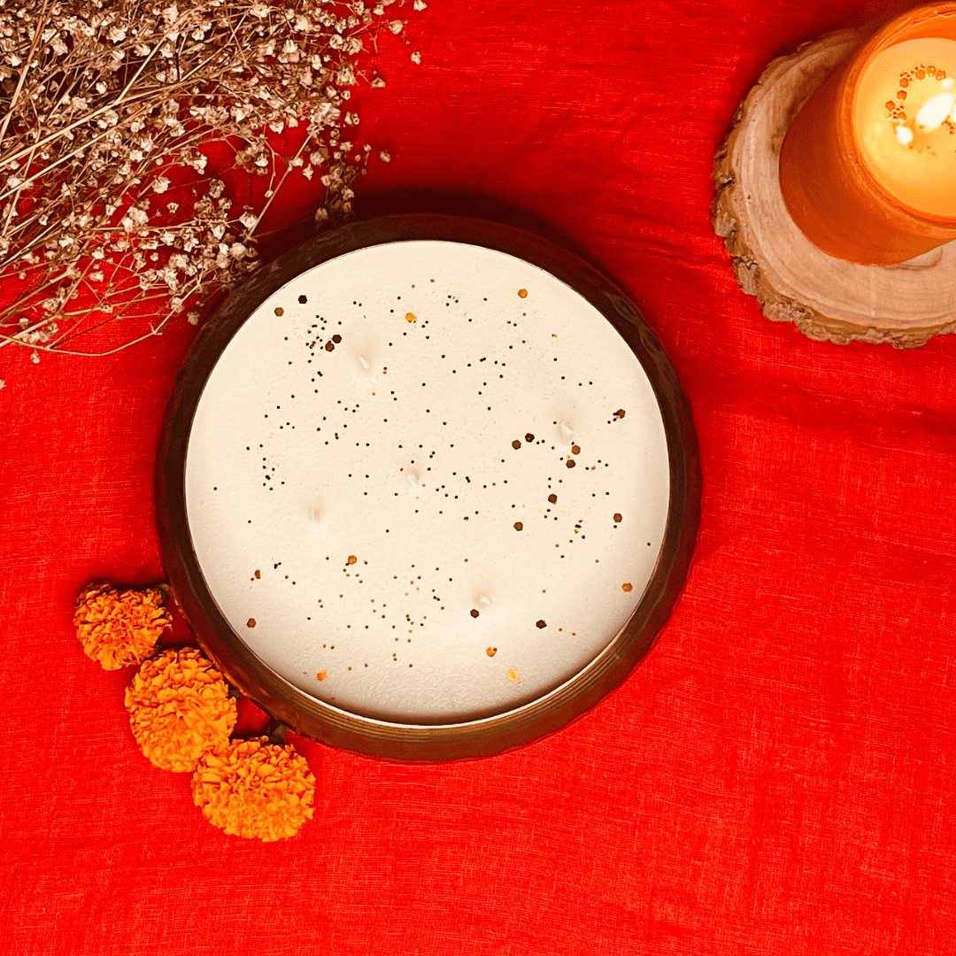 scented urli candle for luxurious home experience