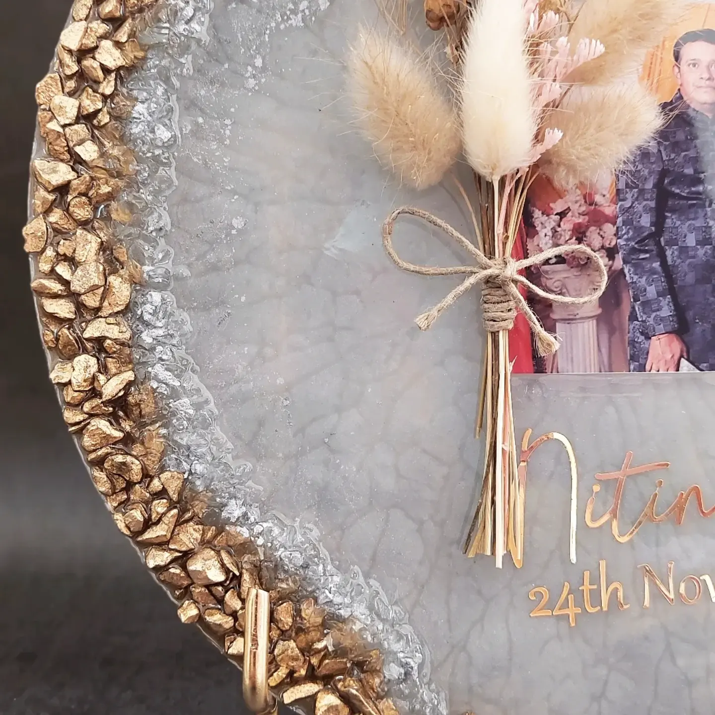 Photo Frame|10" Resin Frame|Anniversary Gift - Image 2