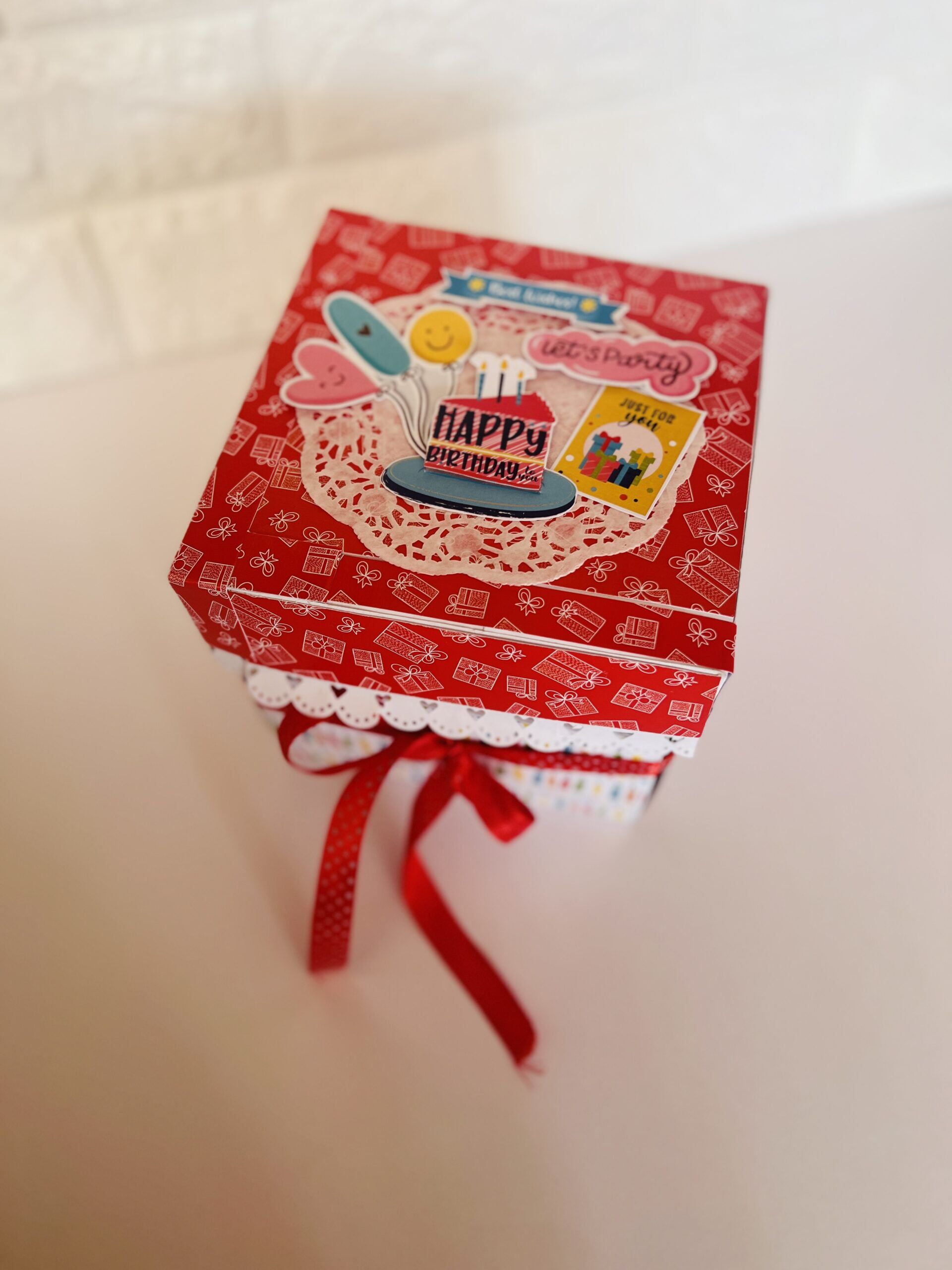 Chocolate explosion box | 4 layer explosion box | square chocolate explosion box - Image 2