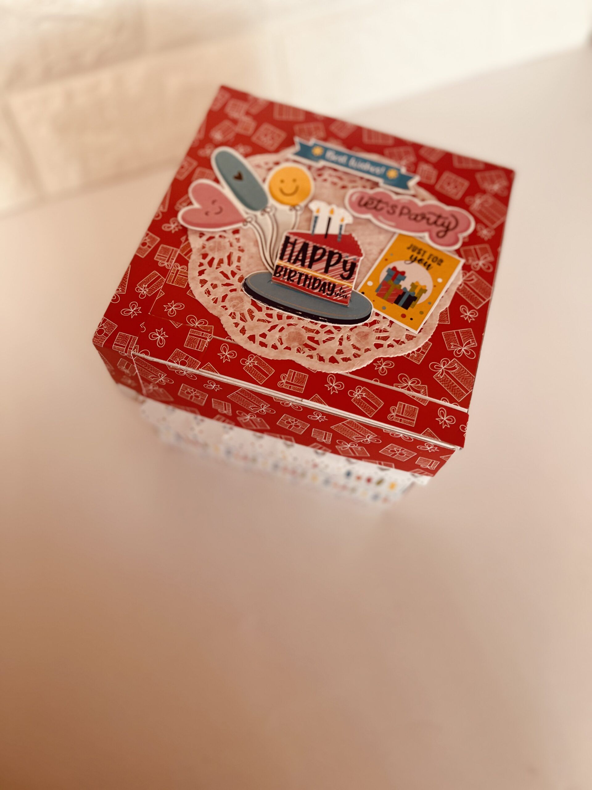 Chocolate explosion box | 4 layer explosion box | square chocolate explosion box - Image 9