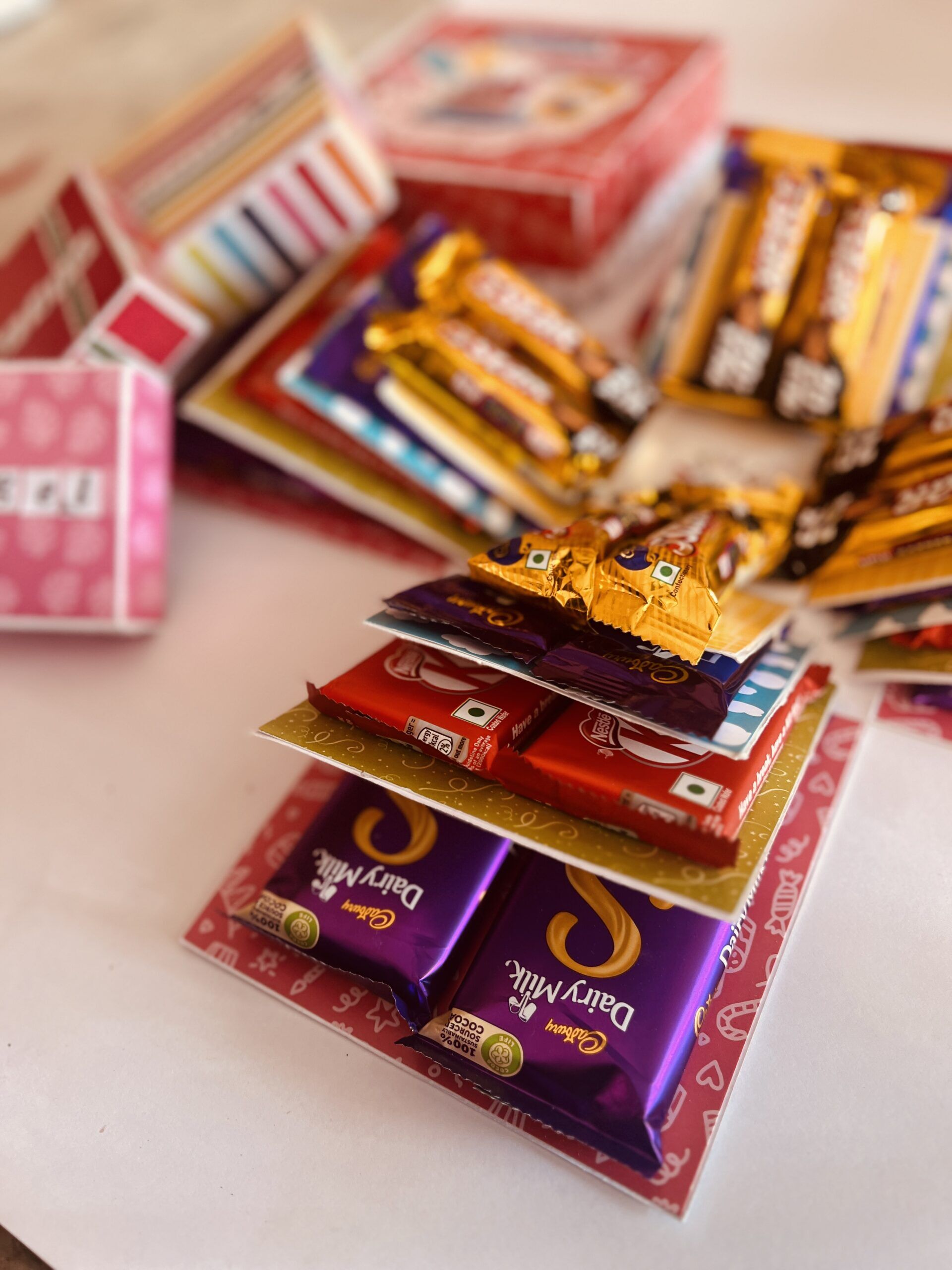 Chocolate explosion box | 4 layer explosion box | square chocolate explosion box - Image 12