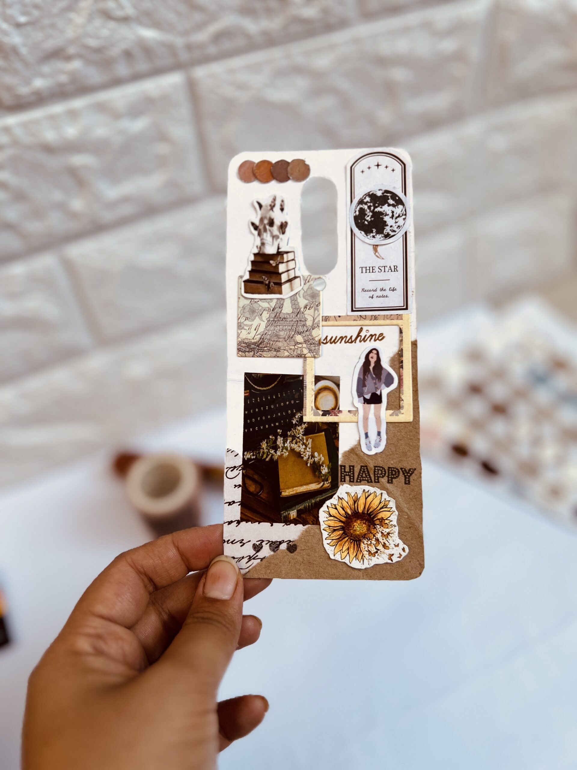 Phone cover design handmade | Custom phone cover | trending mobile cover | unique mobile cover | Aesthetic Phone cover | handmade mobile cover