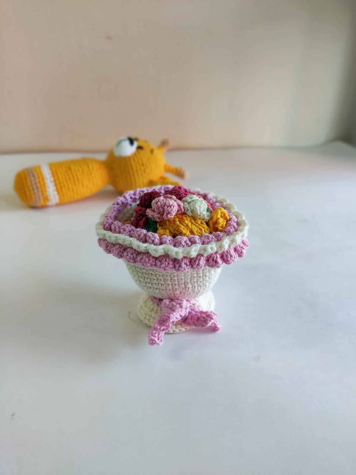 Reversible Doll Bouquet | Crochet Flower Doll | Reversible Crochet Flower Doll - Image 3