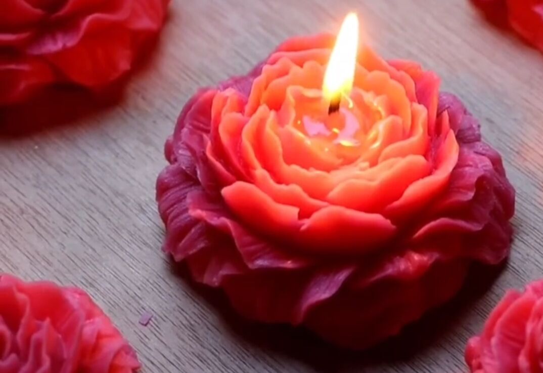 Scented Flower candles
