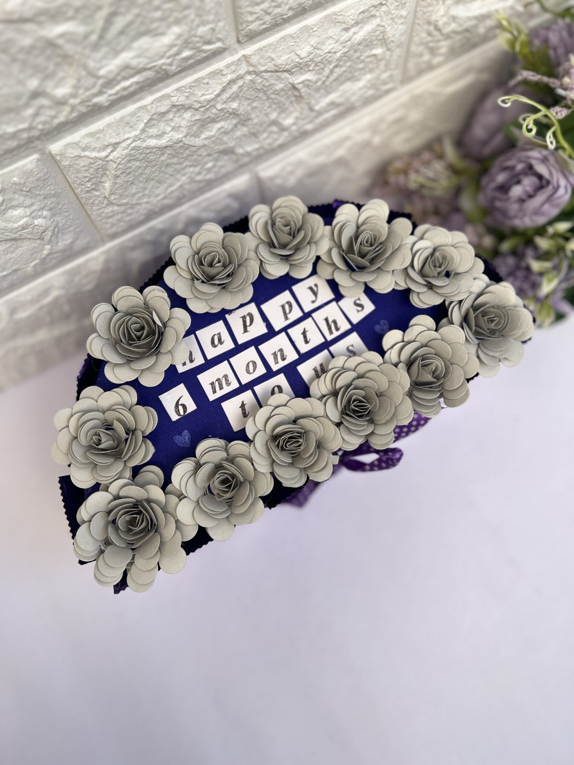 Chocolate tower | Tower of chocolate love | Gift for 6 month anniversary - Image 3