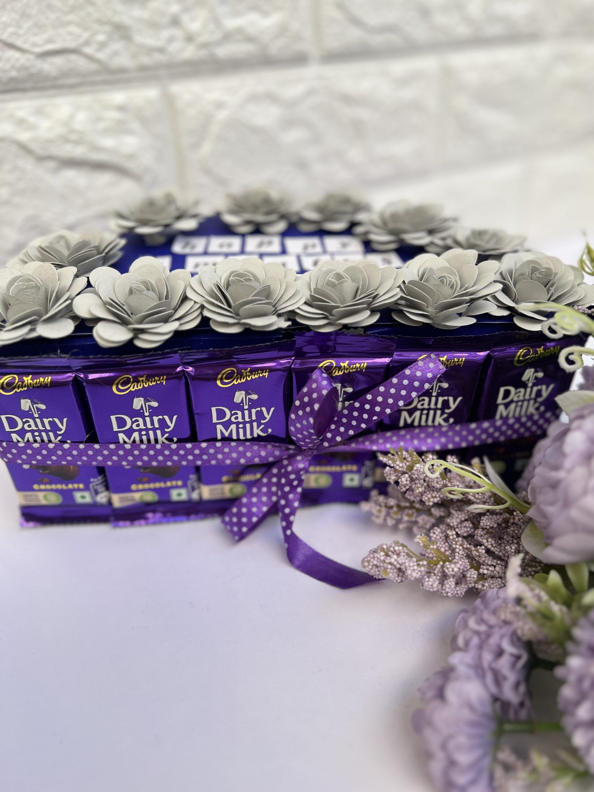 Chocolate tower | Tower of chocolate love | Gift for 6 month anniversary - Image 6