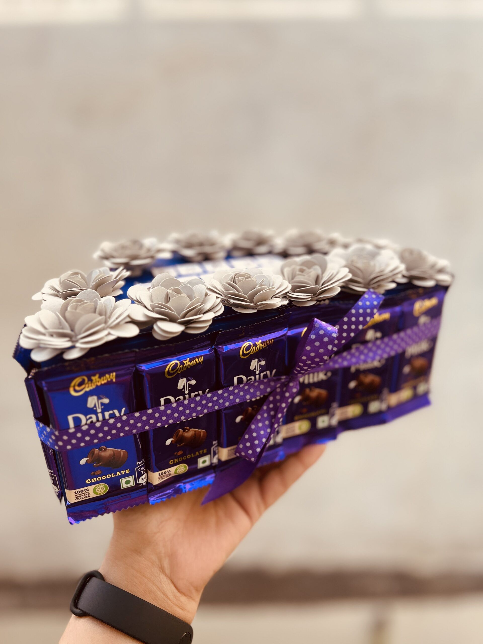 Chocolate tower | Tower of chocolate love | Gift for 6 month anniversary - Image 7