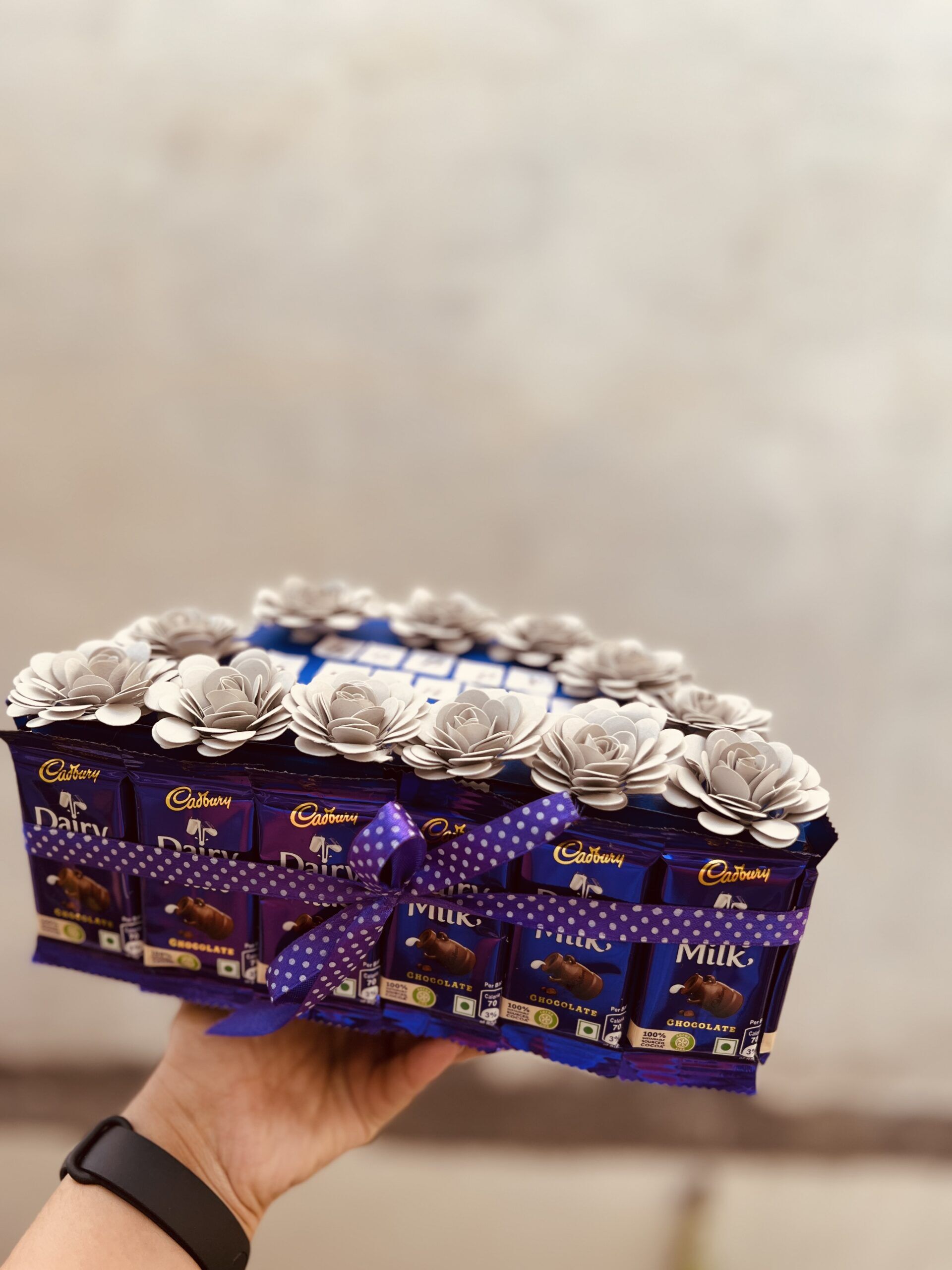 Chocolate tower | Tower of chocolate love | Gift for 6 month anniversary - Image 10