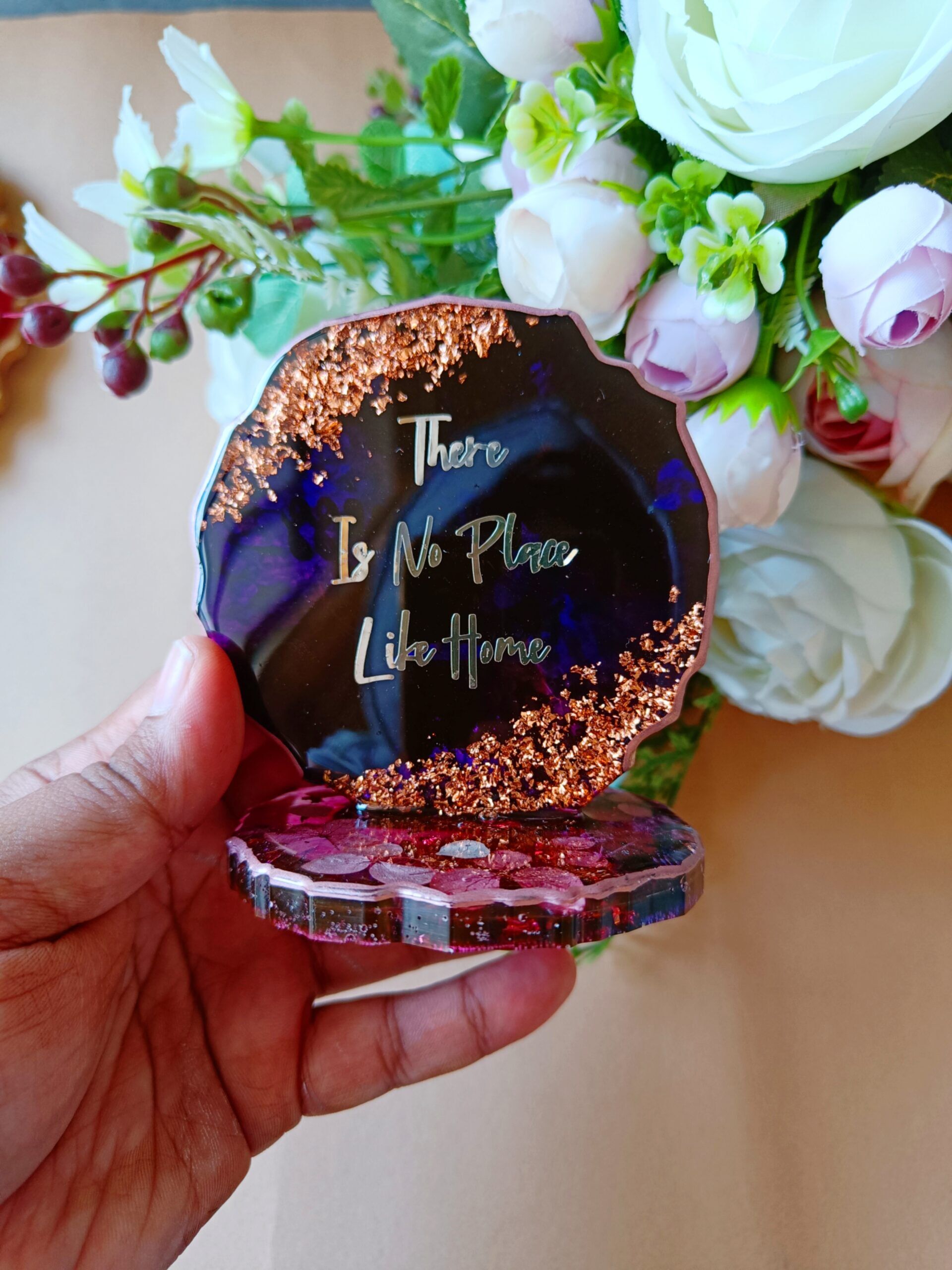 Personalized Resin Gifts | Handcrafted Resin Photo Frame | Resin Photo Frame - Image 2