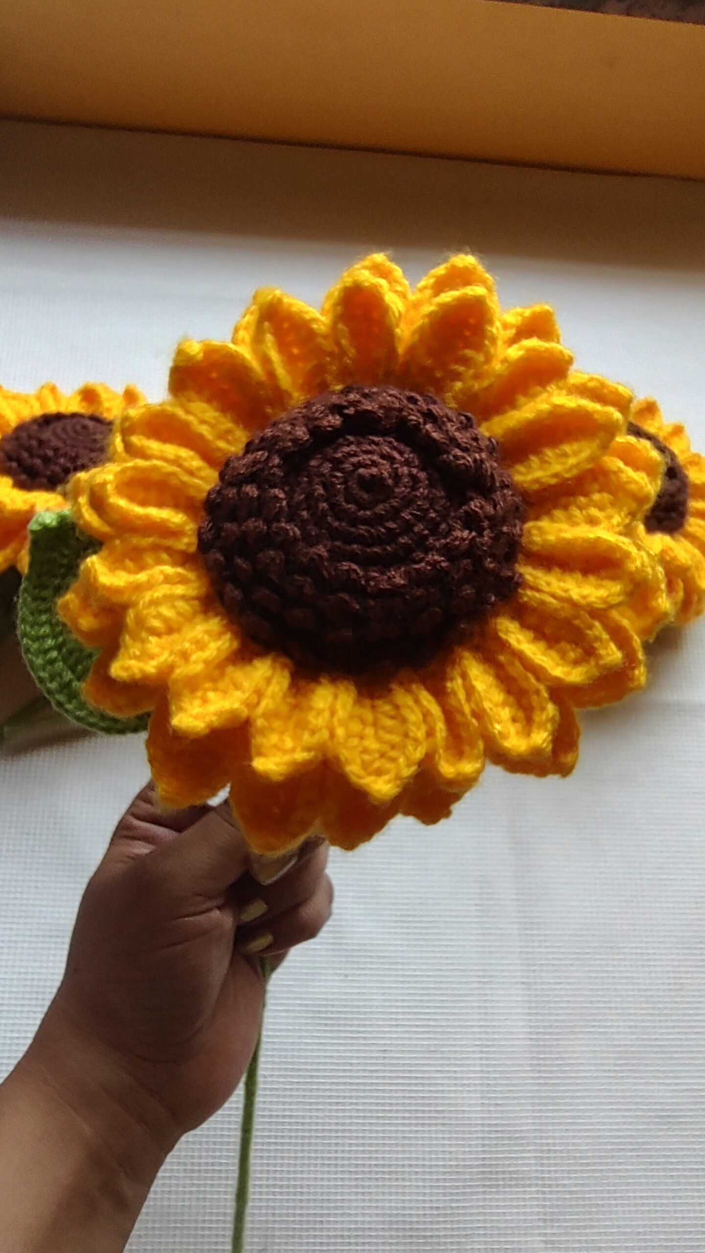 Everlasting Sunflower | Crochet Sunflower | Crochet Sunflower Decor - Image 4