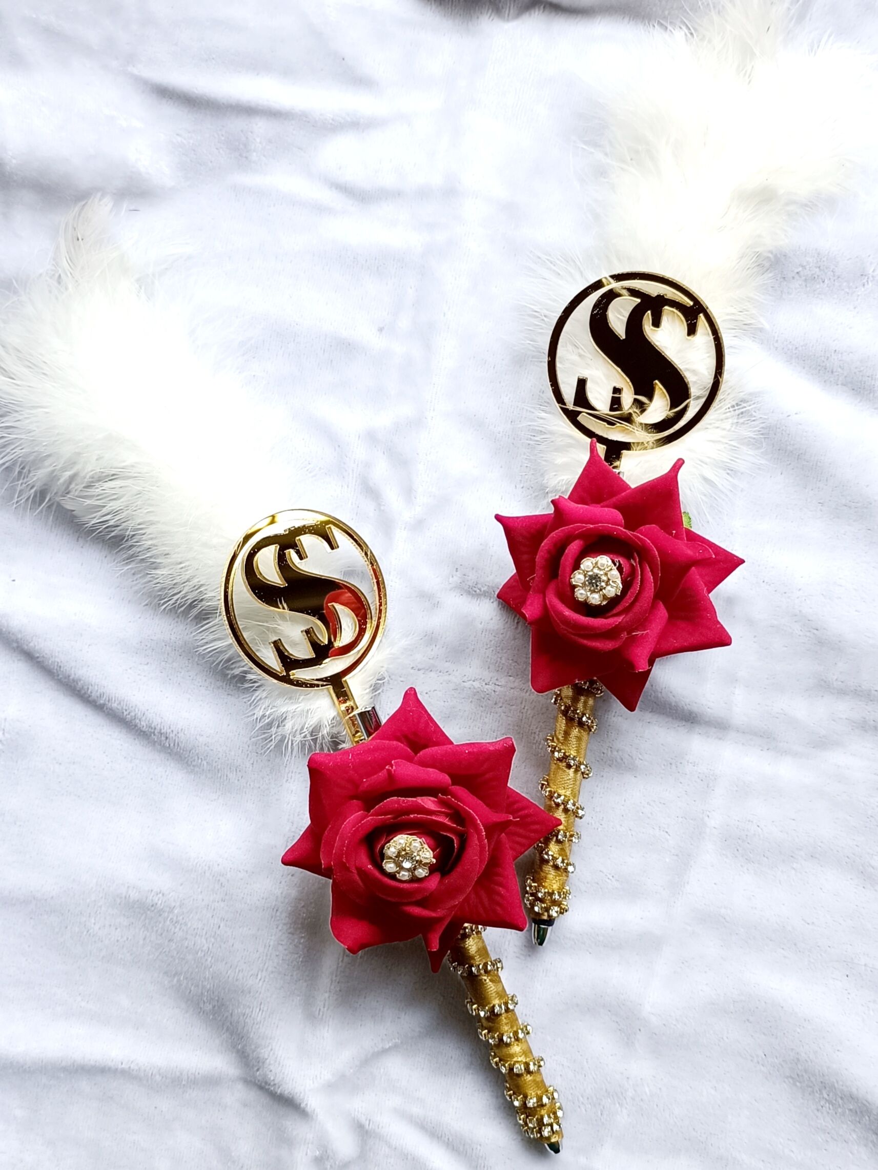 Customized Nikah Pen For Wedding Set of 2 | Premium Nikah Pen | Nikah Ceremony Pen for Bride & Groom
