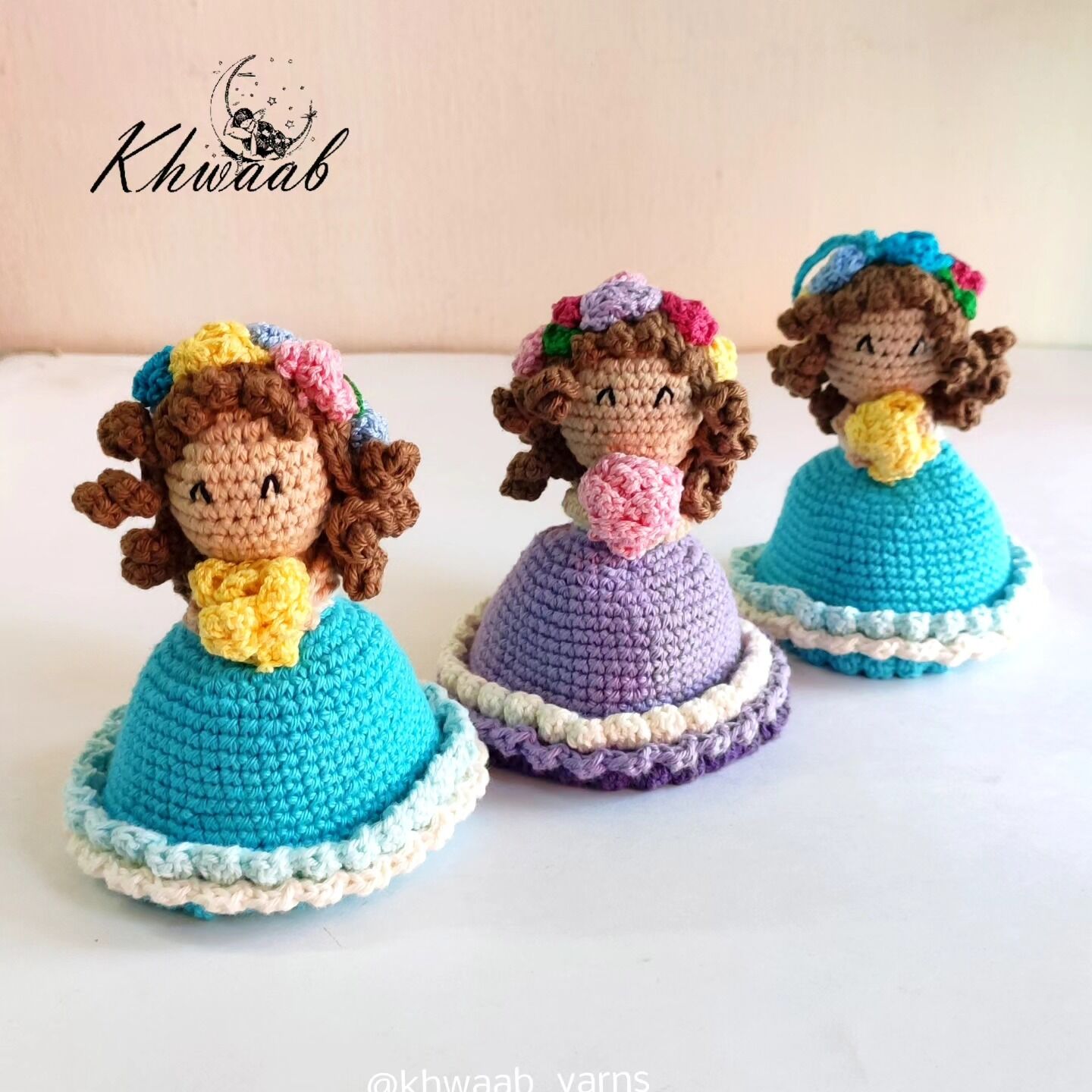 Reversible Doll Bouquet | Crochet Flower Doll | Reversible Crochet Flower Doll
